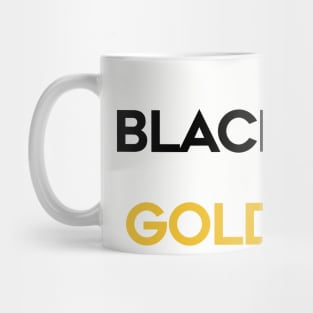 I Bleed Black and Gold Mug